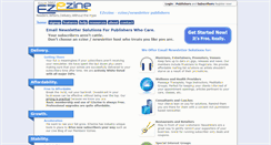Desktop Screenshot of ezezine.com